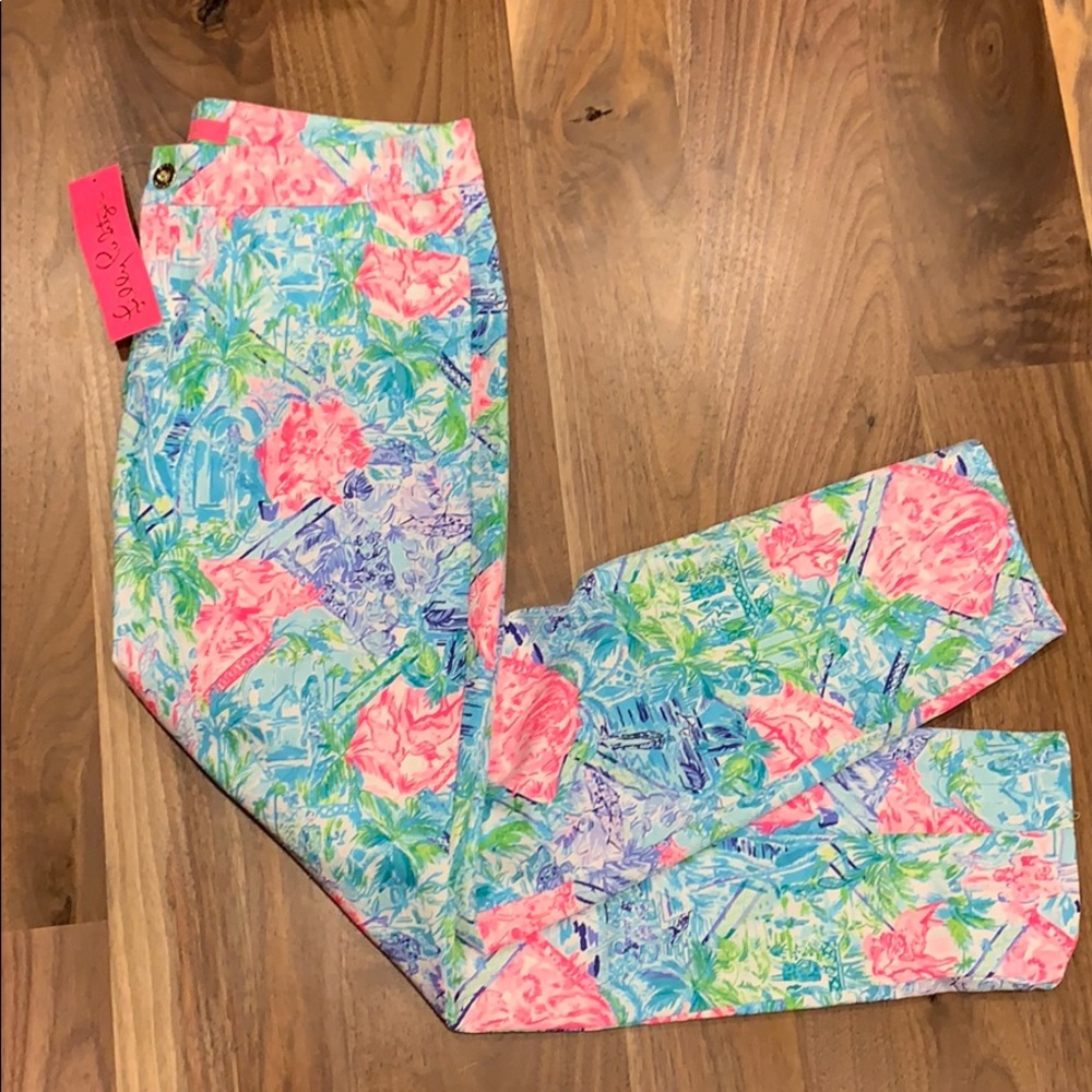 NWT Lilly Pulitzer Bohemian Queen Kelly ankle pant
